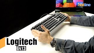 Logitech G413 - обзор игровой механической клавиатуры