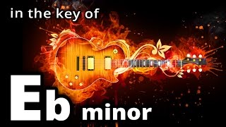 Video thumbnail of "PROG METAL Backing Track in Eb MINOR - Up Tempo MELODIC Metal Jam Track in Ebm"