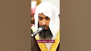 القارئ محمد مبارك #السعودية #اكسبلور #راحة_نفسية #القزابري #ياسر_الدوسري #المصحف #voiceeffects #duet