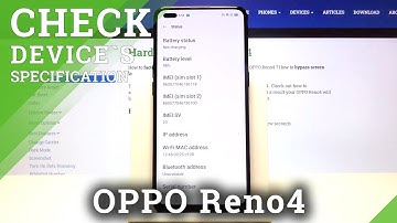 How to Check OPPO Reno 4 Specification - Verify Device Info