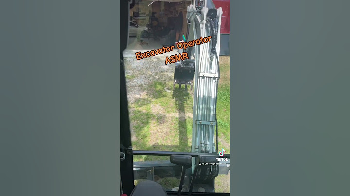 Excavator ASMR
