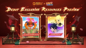 MLBB × NARUTO | Advanced Sacred Statue & Loading Effects | Mobile Legends: Bang Bang
