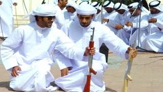AARDA HARBIYA - Arabian UAE Folk Dance - Arabic Riffle Dance - TARI SENAPAN [HD]