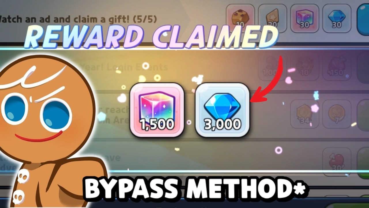 A NEW REWARD just dropped!🎁 (BYPASS method) CookieRun: Kingdom