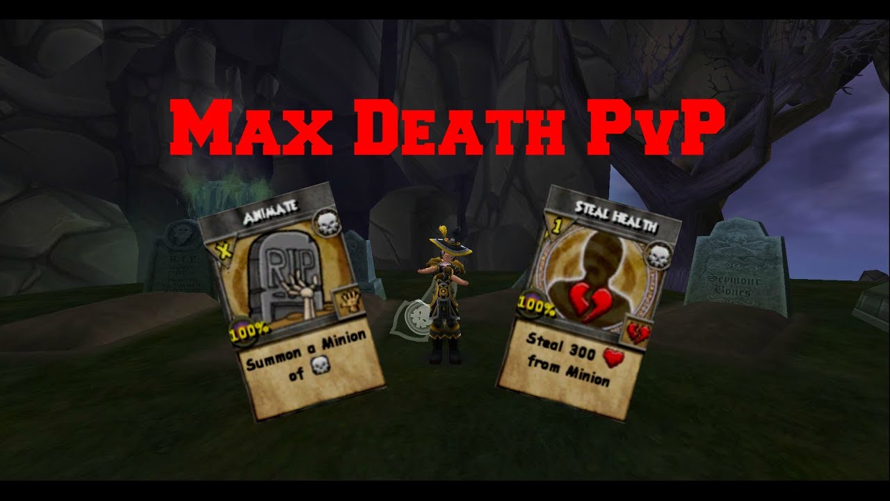 Wizard101: Visionary Death PvP | NEW SETUP & STRATEGY???