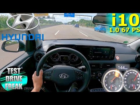 2022 Hyundai i10 1.0 MPi 67 PS TOP SPEED AUTOBAHN DRIVE POV