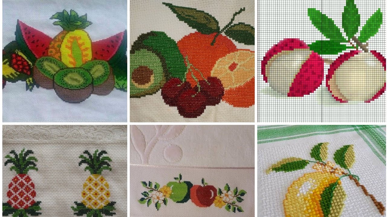 fruit cross stitch patterns free