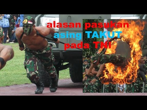 Keahlian Tingkat Dewa Personil TNI.Pantas Aja Pasukan Asing Ketar Ketir