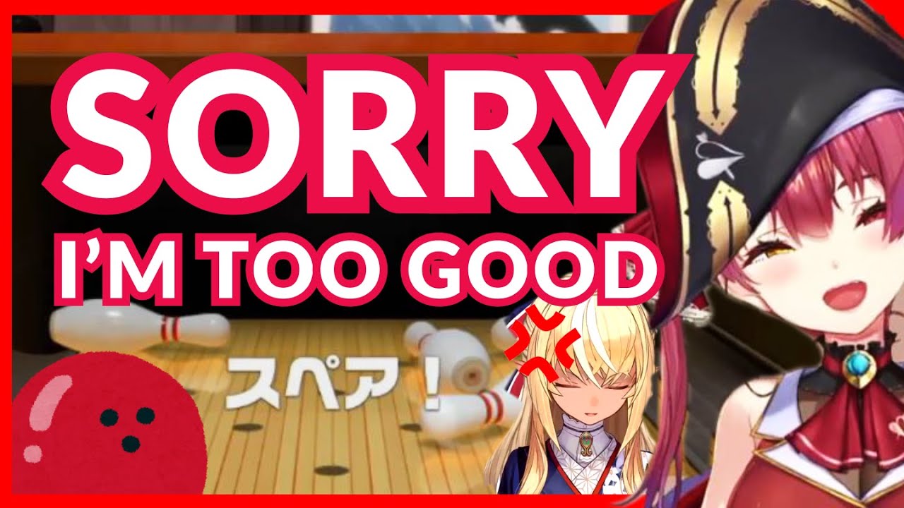 Marine and Flare's toxic bowling showdown