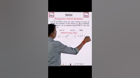 Nimcet Vectors Pyqs   Nimcet Faqs Most repeated question of Vectors   INPS Classes