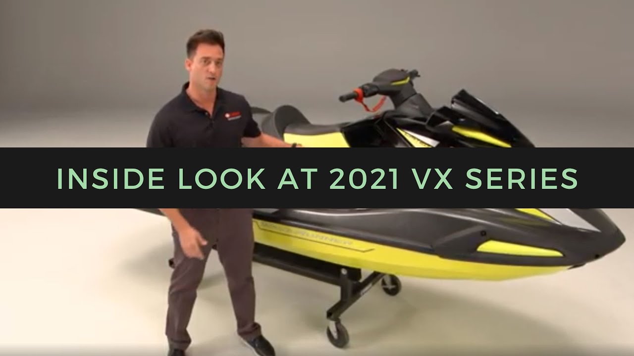 Take An Inside Look At Yamaha S New 21 Vx Series Waverunners Youtube