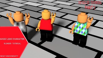 Making A Animate able LEGO....(Part 1)......Blender Tutorial