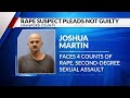 Oklahoma man pleads not guilty to rape charges in Arkansas River Valley