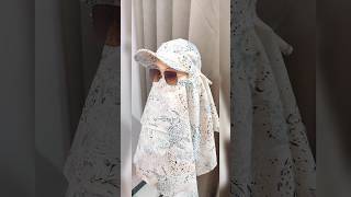 Cap Scarf for summer season!!! #trending #ytshorts #sewing