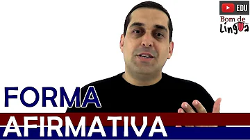 Como passar uma frase para o negativo?