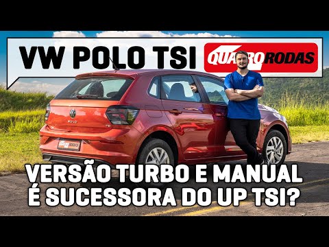 VW POLO TSI é maior e mais RÁPIDO que UP! TSI (e sem tampa preta)