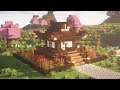 MINECRAFT: HOW TO BUILD A SMALL JAPANESE HOUSE | EASY TUTORIAL