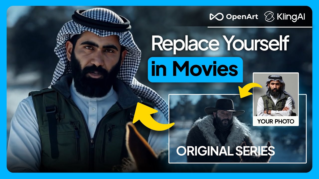 Учебное пособие по замене лиц в видео с помощью ИИ | Замена лиц в OpenArt AI | Добавьте своё лицо...