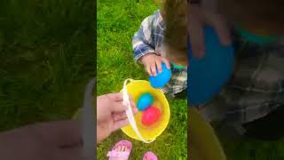 Owens first egg hunt. Easter 2022
