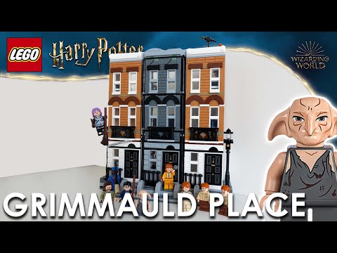 LEGO Harry Potter 2022 12 Grimmauld Place (76408) Review