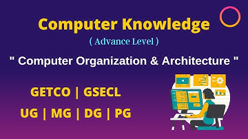 Computer Organization and Architecture MCQs | Advance level computer | Competitive Exam