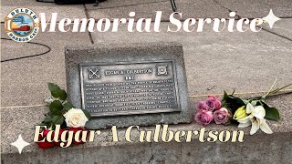 'Memorial Service' for Coast Guardsman Edgar Culbertson in Duluth 04/30/2024 by Duluth Harbor Cam 2,613 views 3 weeks ago 10 minutes, 21 seconds