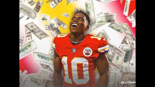 Information Tyreek Hill is All about Money - What are his Salary Stats Guide