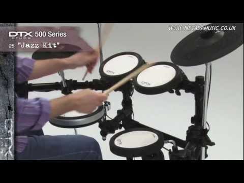 Yamaha DTX 500 Series Electronic Drum Kits Overview - Nevada Music UK