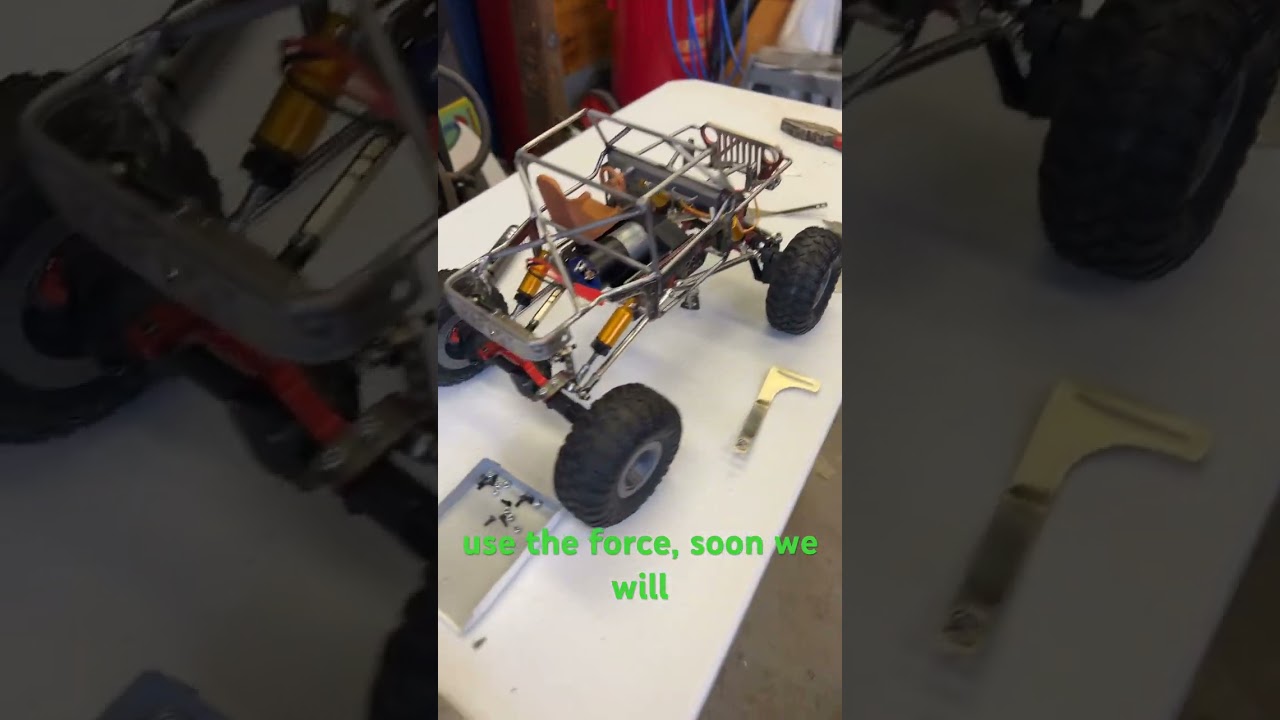 WPL Custom RBRC Metal Chassis | Unique Custom Jeep CJ7 RC 1/16 Scale Rock Crawler Build 