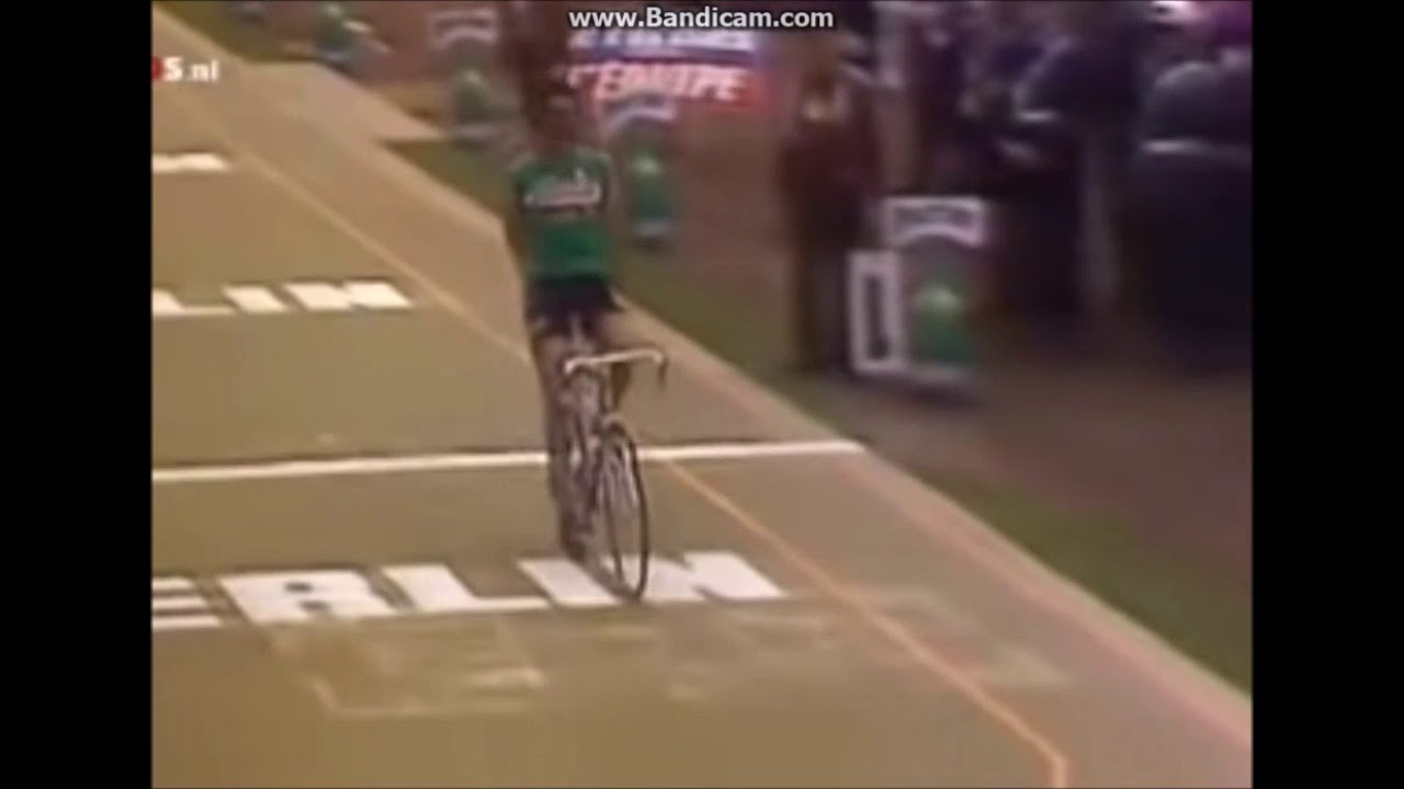 Photo taken on April 13, 1980 of Belgian cyclist Roger De Vlaeminck