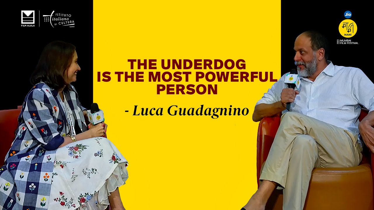 Masterclass | Luca Guadagnino | Jio MAMI 2023