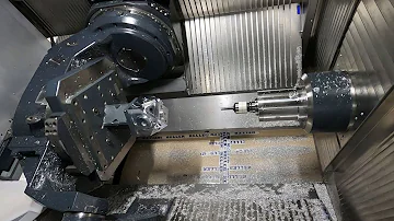5 axis machine for the price of a 4 axis - it's Heller