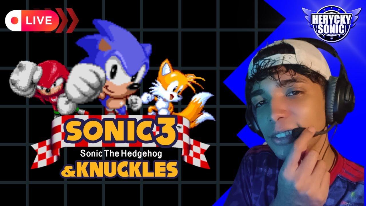 LIVE] Sonic 3 & Knuckles - O Hyper Jogo da Franquia 😍 