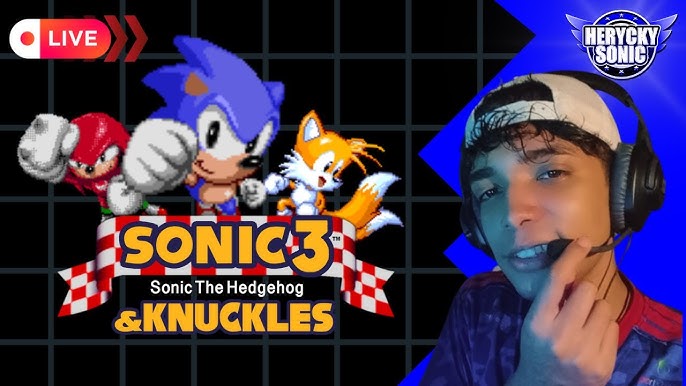 LIVE] Sonic 3 & Knuckles - O Hyper Jogo da Franquia 😍 