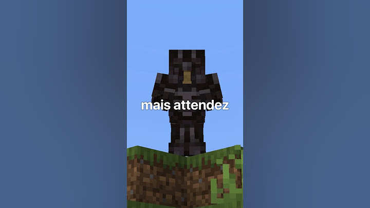 Voici l'armure la plus rare de Minecraft..