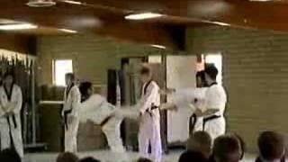 Kicking Combo Board Break