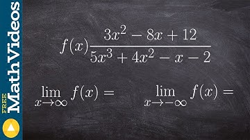 Limits at infinity