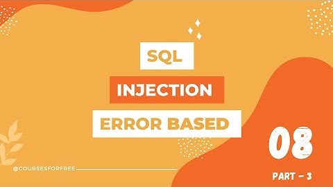 SQL Injection | Lab 01 - Error Based | Introduction to Bug Bounty Hunting | Part- 3 #bugbountyhunter