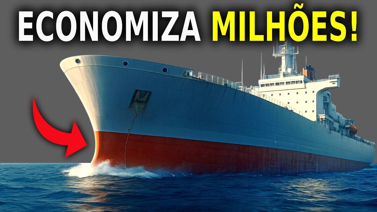 Por Que a Faixa VERMELHA Dos Navios Economiza MILHÕES?