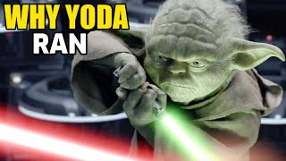 Why Yoda RAN From Sidious During Revenge of the Sith  Star Wars Explained