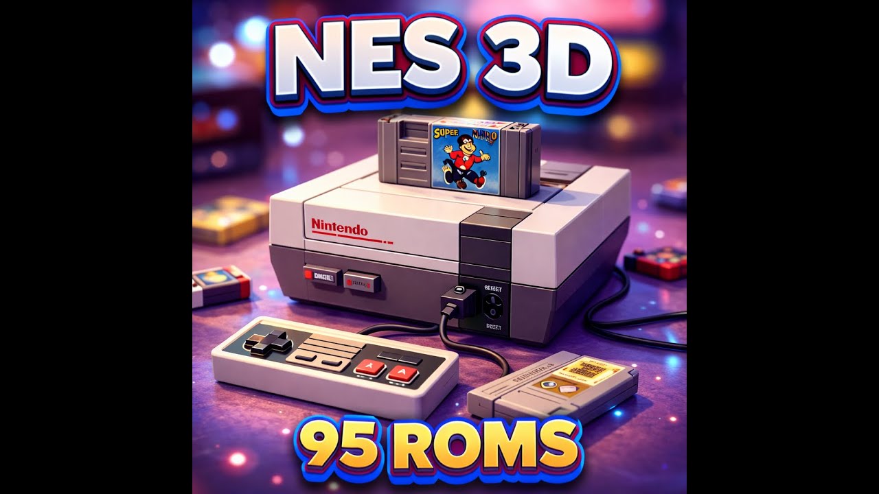 NES 3D 95 ROMS (BATOCERA) - YouTube