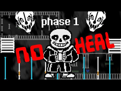 Undertale Hardmode Sans Fight By Panthervention Phase No Heal