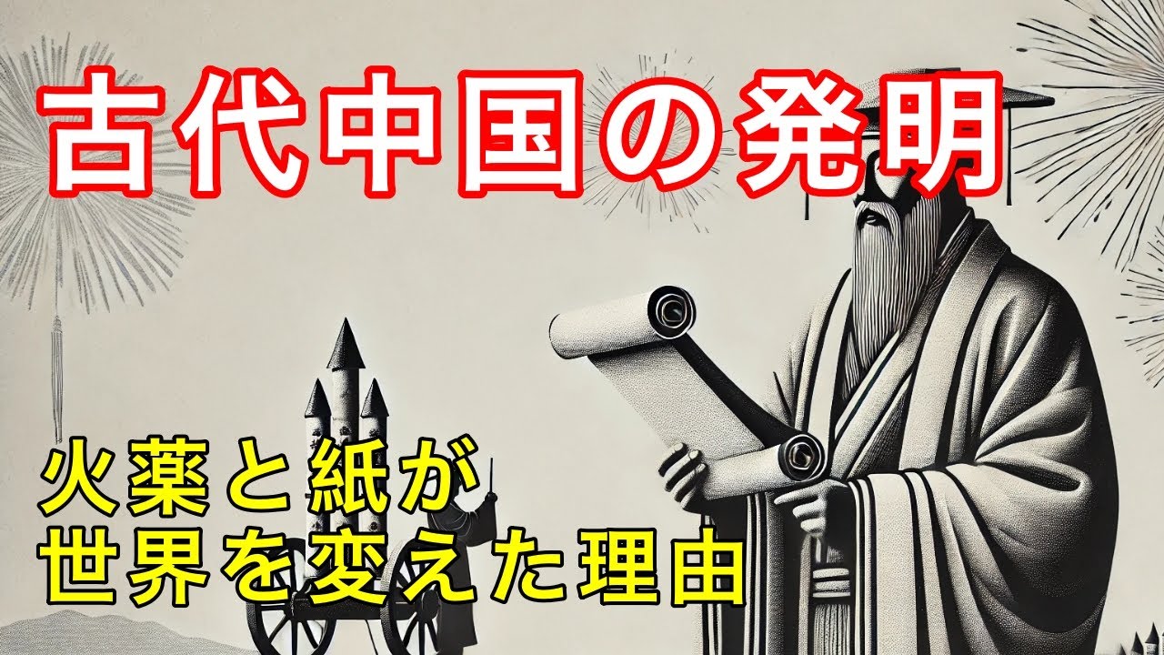 火薬と紙の起源が変えた世界~古代中国の偉大な発明~ - YouTube