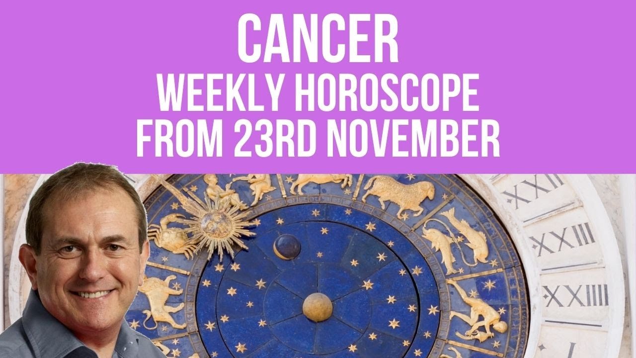 Cancer Weekly Horoscope from 23rd November 2020
