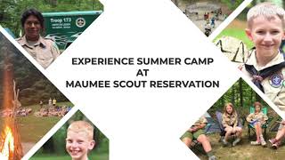Experience Maumee Scout Reservation Summer Camp!