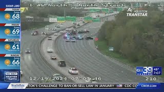 Fatal accident on IH-45 North causes major delays; all lanes now open