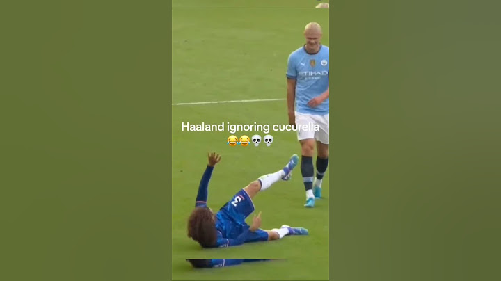 HAALAND ignores Cucurella #haaland #mancity #cucurella #chelsea #football #youtubeshort #shorts #yt