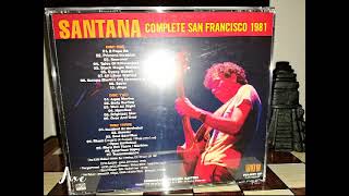 SANTANA [ PRIMERA INVASION / SEARCHIN' ]  LIVE AUDIO TRACK 1981.