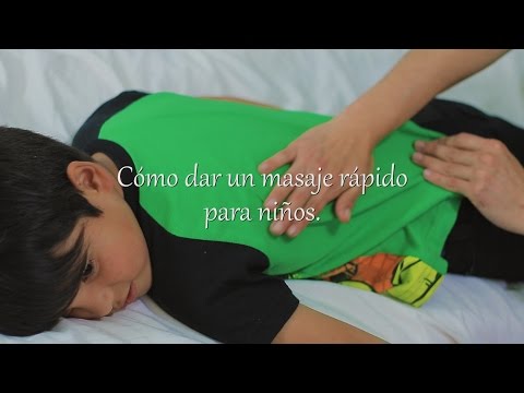 Video: Cómo Masajear A Los Niños