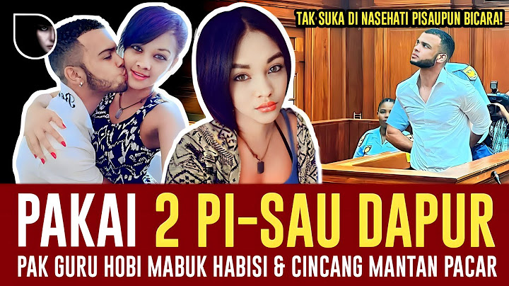 FRUSTASI TIDAK BISA WISUDA PAK GURU CIN-CANG TUBUH MOLEK SANG MANTAN TERINDAH | KASUS KRIMINAL